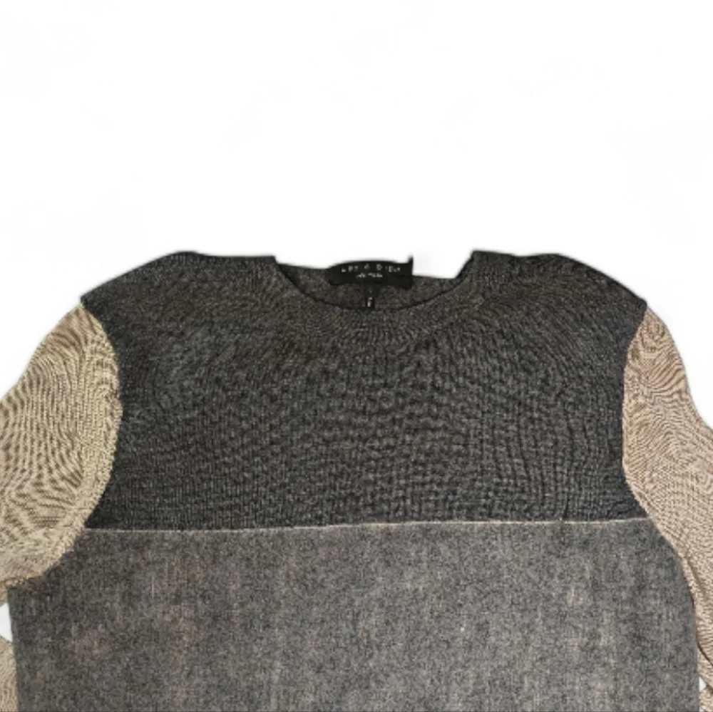 Rag & Bone Women’s Size Small Sweater Preppy Colorblock Crewneck Knit Top - Picture 8 of 9